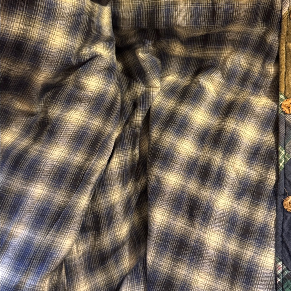 Vintage Patch Magic Patchwork Button-Up Jacket - image 6